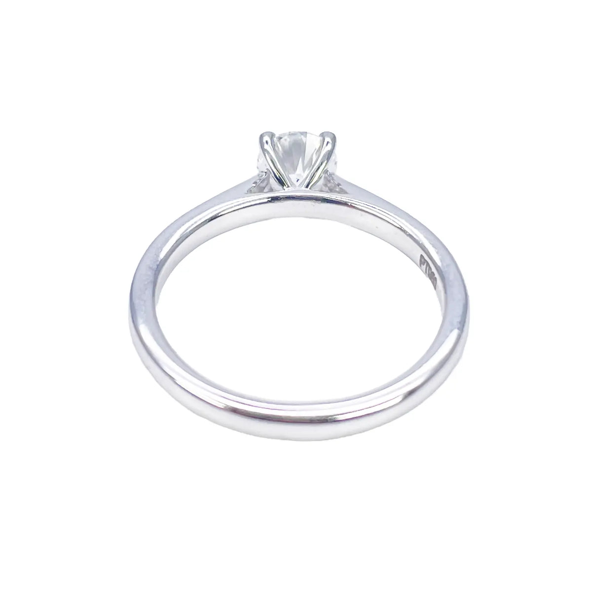 Round Cut Natural Diamond Solitaire Engagement Ring 0.50ct GIA Certified  Diamond Ring